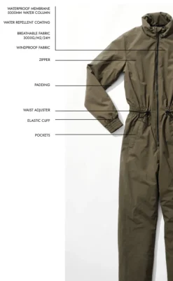 Outlet Flyverdragt - Irissa-G - Darkest Night Alt Overtøj|Flyverdragter