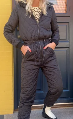 Outlet Flyverdragt / Termodragt - Isolde T Teddo - Black Flyverdragter|Alt Overtøj