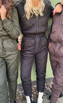 Outlet Flyverdragt / Termodragt - Isolde T Teddo - Black Flyverdragter|Alt Overtøj