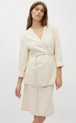 Hot Jakke - Yulianne-G - Ecru Jakker & Frakker|Alt Overtøj