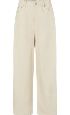 Clearance Jeans - Kendera - Ecru Bukser & Jeans