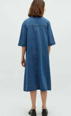 Online Kjole - Albaly-G - Mid Vintage Blue Kjoler