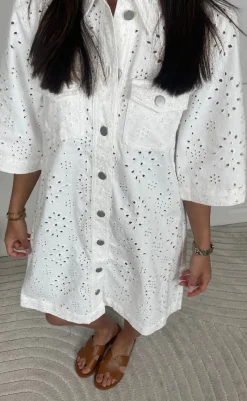 New Kjole - Mira-G - White Kjoler