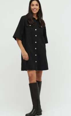 New Kjole - Mira-G - Black Kjoler