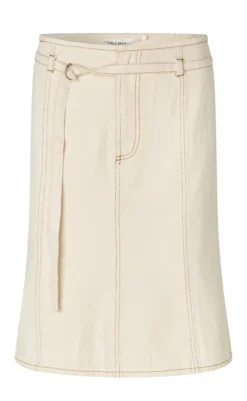 Discount  Nederdel - Joylena-G - Ecru Nederdele