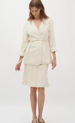 Discount  Nederdel - Joylena-G - Ecru Nederdele