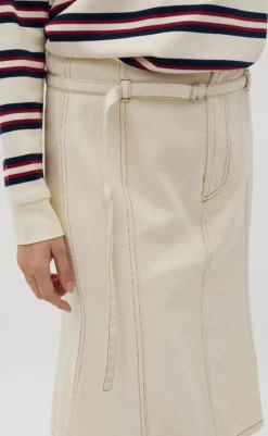 Discount  Nederdel - Joylena-G - Ecru Nederdele