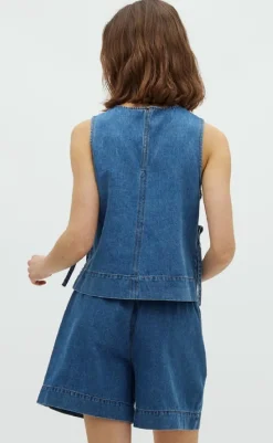 Best Shorts - Meneto - Mid Vintage Blue Shorts