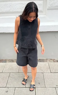 Hot Shorts - Talina-G - Rebel Black Shorts