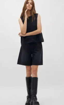 Hot Shorts - Talina-G - Rebel Black Shorts