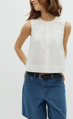 Shorts - Talina - Midt Blue Dot Shorts