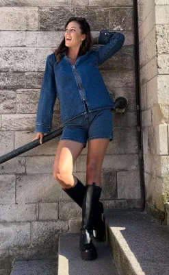 Online Skjorte - Panema-G  - Vintage blue Wash Skjorter