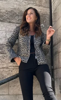 New Skjorte - Panema-G - Leopard Mist Skjorter