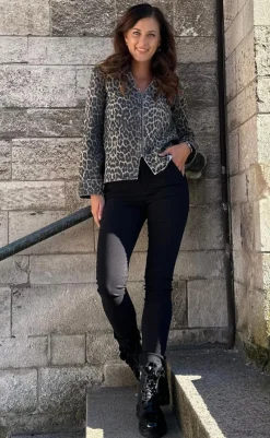 New Skjorte - Panema-G - Leopard Mist Skjorter