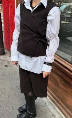 Outlet Top - Cenaya SL-G - Espresso Delicio T-shirts & Toppe