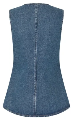 Hot Top - Gibella - Mud Stone Wash T-shirts & Toppe