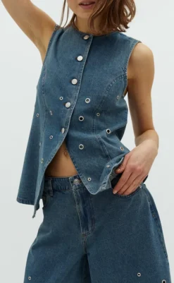 Sale Top - Gibella - Light Mud Wash T-shirts & Toppe