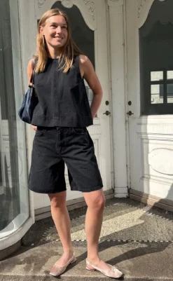 Hot Top - Rihne-G - Rebel Black T-shirts & Toppe