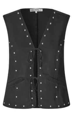 Hot Vest - Filluca-G - Washed Black Veste