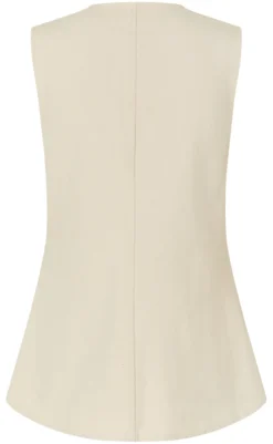 New Vest - Gibella - Ecru Veste
