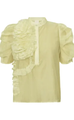 Hot Bluse - Annsofi - Dusty Yellow Bluser