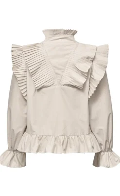 Bluse - Nazli - Creme Bluser