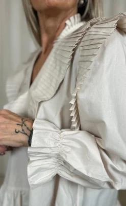 Bluse - Nazli - Creme Bluser