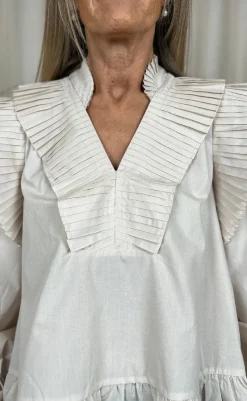 Bluse - Nazli - Creme Bluser