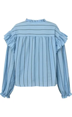 Best Bluse - Rami - Blue Stripes Bluser