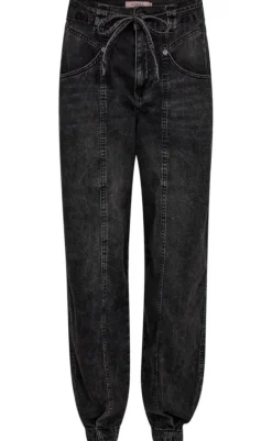 New Bukser - Brooke - Black Washed Bukser & Jeans