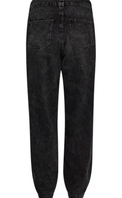 New Bukser - Brooke - Black Washed Bukser & Jeans