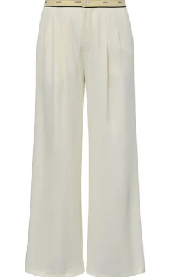 Bukser - Katinka - Off-white Bukser & Jeans