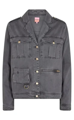 Sale Jakke - Paloma Soft - Grey Washed Jakker & Frakker|Alt Overtøj