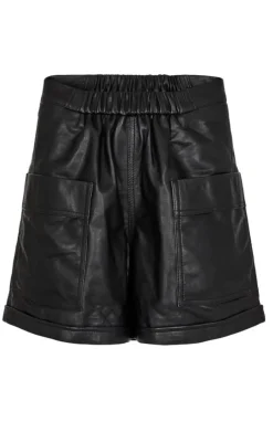 New Shorts - Thilla Leather - Black Shorts