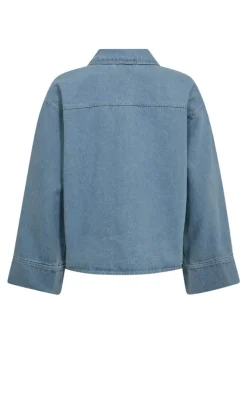 Sale Skjorte - Kimi - Blue Denim Skjorter