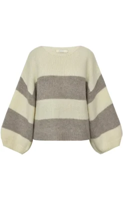 Strik - Roma - Off White/Sand Striktrøjer & Sweat