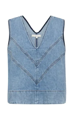 Clearance Top - Chalina - Denim Blue T-shirts & Toppe