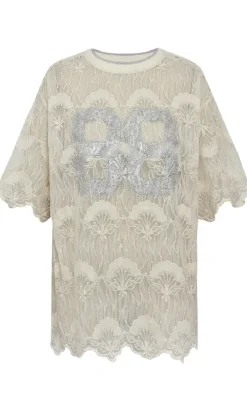 T-shirt - Aila - Creme T-shirts & Toppe