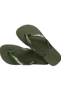 Klipklappere - Brasil Logo - Green Sandaler