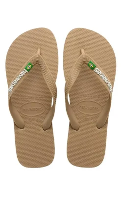 Klipklappere - Brasil Logo - Rose Gold Sandaler