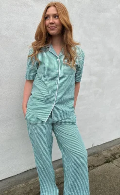 Best Bukser - Rønne Essential - Green/White Bukser & Jeans