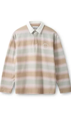 Clearance Bluse - Cash Polo - Dusty Multi Spray Bluser