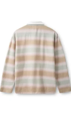 Clearance Bluse - Cash Polo - Dusty Multi Spray Bluser