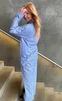 New Bukser - Holiday - Blue Stripe Bukser & Jeans