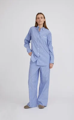 New Bukser - Holiday - Blue Stripe Bukser & Jeans
