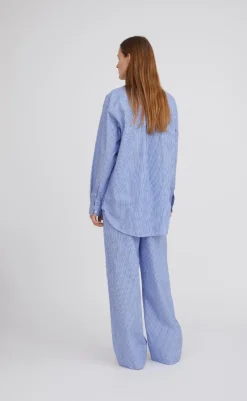 New Bukser - Holiday - Blue Stripe Bukser & Jeans