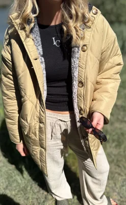 Online Jakke - London - Sand (vendbar) Jakker & Frakker|Alt Overtøj