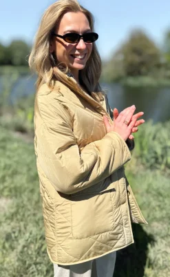 Online Jakke - London - Sand (vendbar) Jakker & Frakker|Alt Overtøj