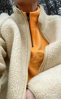 Hot Jakke - Langli Pile - Beige Jakker & Frakker|Alt Overtøj