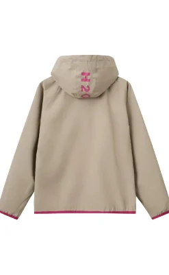 Regnjakke - Rømø Festival - Warm Grey/Wild Pink Jakker & Frakker|Alt Overtøj